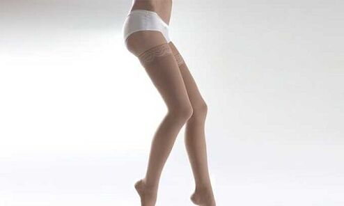 geansaí comhbhrú le haghaidh veins varicose